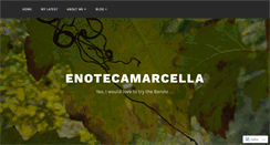 Desktop Screenshot of enotecamarcella.com